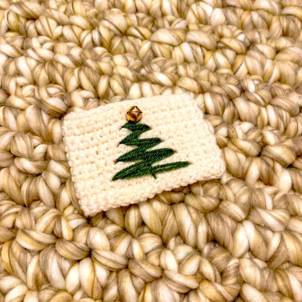 Crocheted coffee cozies.